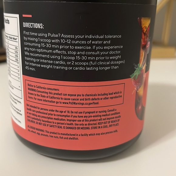 LEGION FRUIT PUNCH PRE WORK OUT - Picture 3 of 3